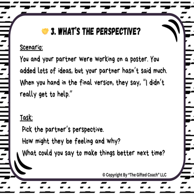 Gifted Minds, Growing Hearts: SEL Task Card Collection