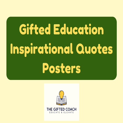 Gifted Quotes Posters on Uplifting Pictures-Free Resource