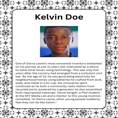 Gifted Youth: Role Models That Changed the World (Free Resource)