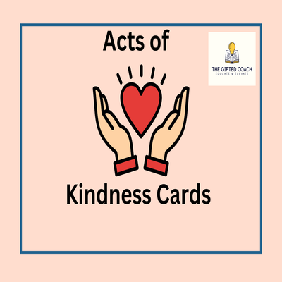 Acts of Kindness Cards – Elementary Edition