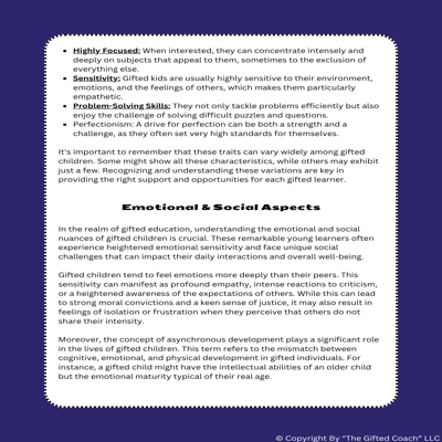 Gifted 101 Series: What is Giftedness