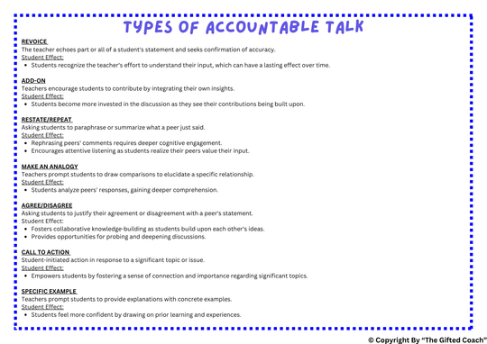 Accountable Talk Handbook-Don't Use
