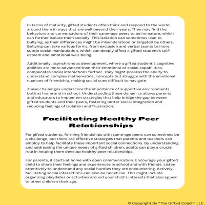 Gifted 101 Series: The Social World of Gifted Learners