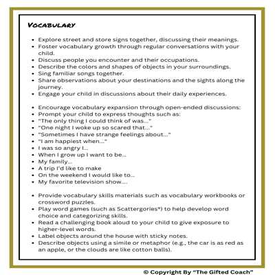 Parent Guide: Strategies for Improving Reading, Writing & Math at Home