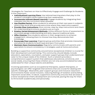 Gifted 101 Series: Understanding Twice-Exceptional (2e) Students