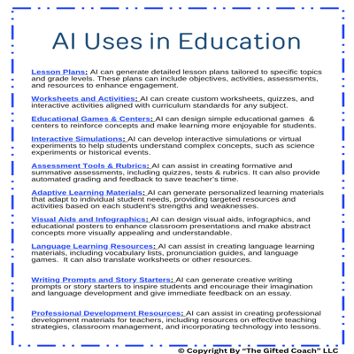 AI Uses in Education