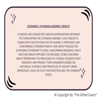 Florida Civics Simulation: American Political Influences (SS.7.CG.1.1)