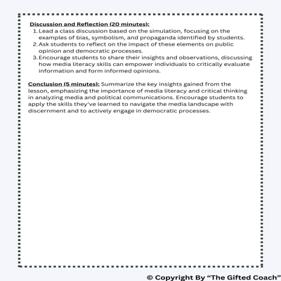 Florida Civics Simulation: Identifying Bias & Propaganda (SS.7.CG.2.9)