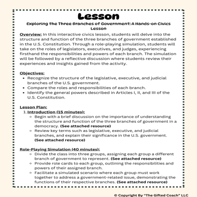 Florida Civics Simulation: Citizens Addressing Issues (SS.7.CG.2.10)