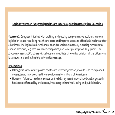 Florida Civics Simulation: The Three Branches of Government (SS.7.CG.3.3)