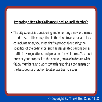 Florida Civics Simulation: The Legislative Branch (SS.7.CG.3.7)