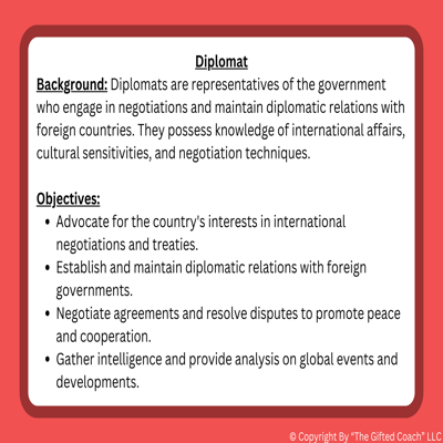 Florida Civics Simulation: Foreign & Domestic Policy (SS.7.CG.4.1)