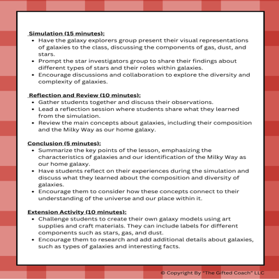 Florida 5th Grade Science Simulation: SC.5.E.5.1 – The Milky Way Galaxy 🌌✨