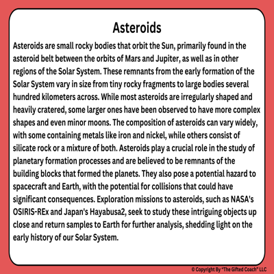 Florida 5th Grade Science Simulation: SC.5.E.5.3 – Objects in the Solar System 🌌🪐