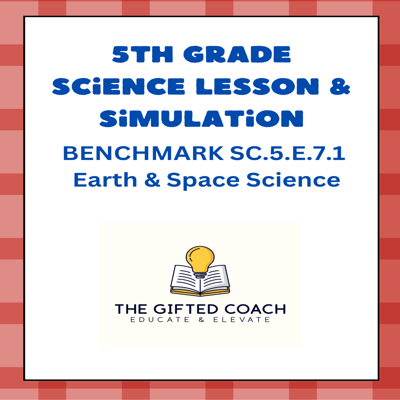 Florida 5th Grade Science Simulation: SC.5.E.7.1 – The Water Cycle 💧🌧️☀️