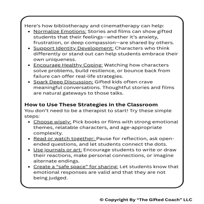 Elementary Bibliotherapy Book List