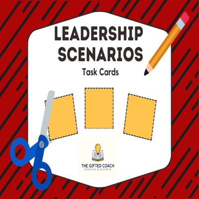 Leadership Scenario Task Cards