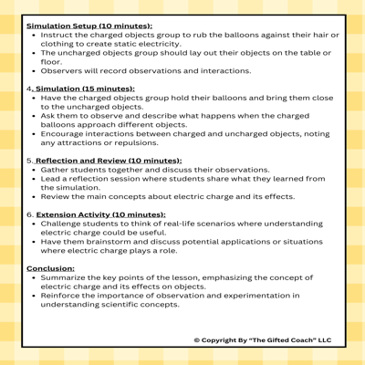 Florida 5th Grade Science Simulation: SC.5.P.10.3 – Attraction of Charged Objects