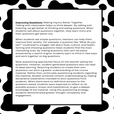 The Power of Why: Teaching Children to Ask Questions that Matter