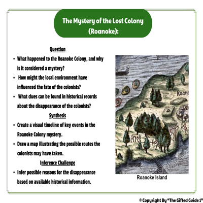 Historical Detective Task Cards