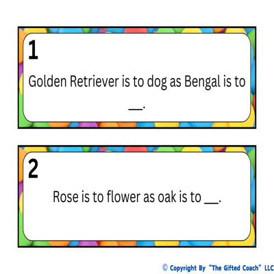 Analogies in Action: 9 Sets to Spark Critical & Creative Thinking 🔗💡