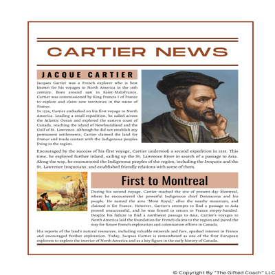 Early Explorer Unit & Activities