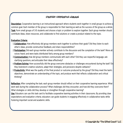 NAGC LEAP Reflective Journey: Use LEAP to Analyze Your Lessons Guide