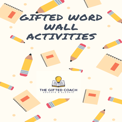 Gifted Word Wall Activities Guide: Make Vocabulary Come Alive! ✨