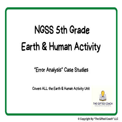 Error Analysis Science Case Study Task Cards 🧪🔍