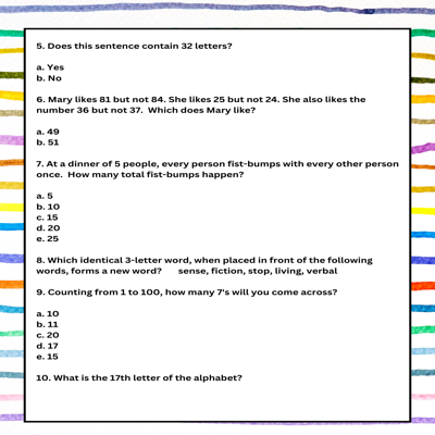 Critical Thinking IQ Puzzle Questions: Challenge Minds. Build Brainpower. 🧩✨
