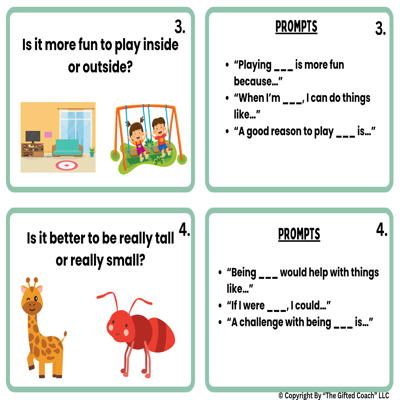 30-Second Debates with Student Prompts (Grades 1–2)