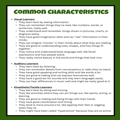 Intermediate Learning Style Inventory with Strategies – Know How Your Students Learn & Teach to Their Strengths! ✨