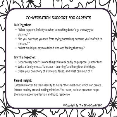 Connection Cards: Guiding Big Talks at Home (10 Topics for Gifted Kids)