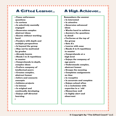 Parental Toolkit: Overview of Gifted Students