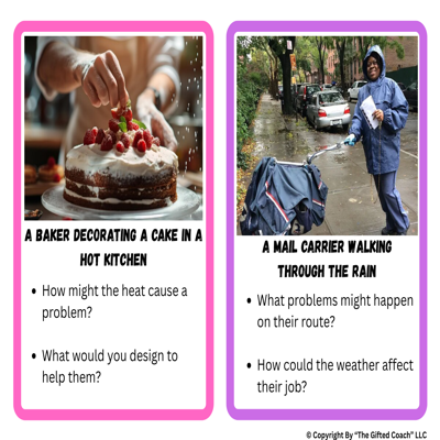 Primary People & Settings – Observation & Prediction Prompts (Primary) See it. Think it. Fix it. 🧠🔎🛠️