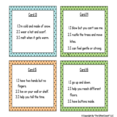 Mystery Object Detective: 28 Task Cards for Primary Learners 🔎✨