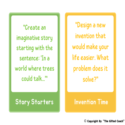 Creative Visual Thinking Guide & Scenario Cards 🎨🧠