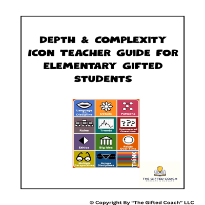 Unlock Thinking Power with the Depth & Complexity Task Card Bundle! 🧠📚