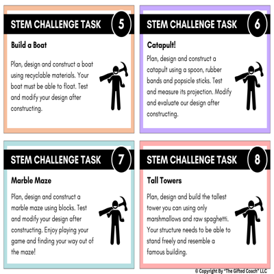 20 STEM Challenges: For Home or the Classroom