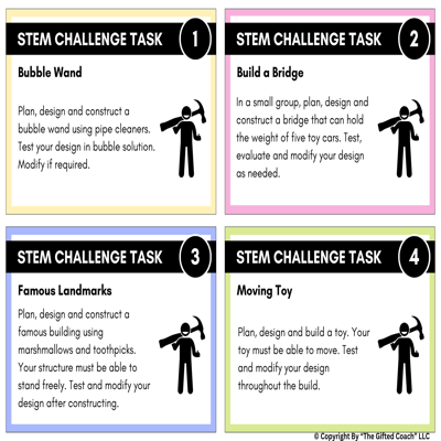 20 STEM Challenges: For Home or the Classroom