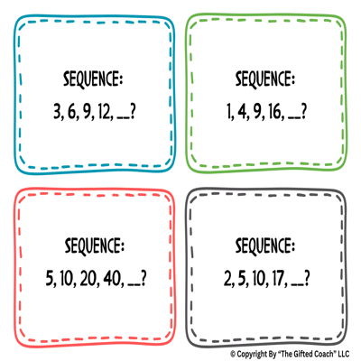 Enrichment Logic Sequence Puzzles: Train the Brain with Logic Sequence Cards!