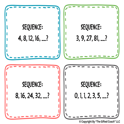 Enrichment Logic Sequence Puzzles: Train the Brain with Logic Sequence Cards!