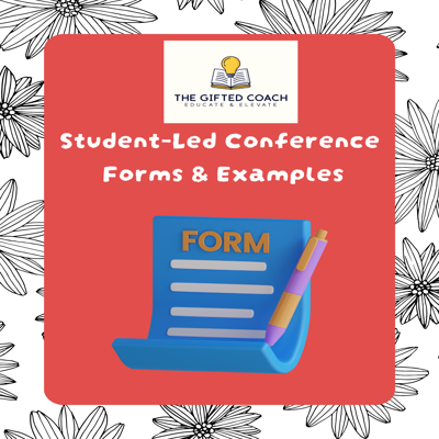 Student-Led Conference Guide & Forms